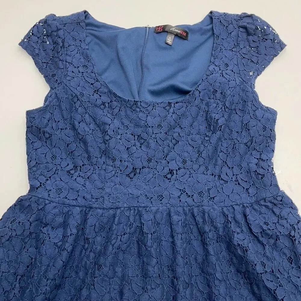 HEART SOUL Girls Medium Blue Party Dress Juniors